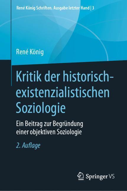 Kritik der historisch-existenzialistischen Soziologie main product photo