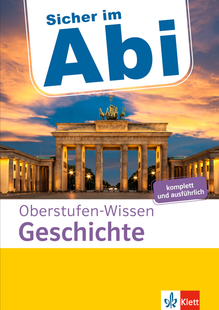 Klett Sicher im Abi Oberstufen-Wissen Geschichte main product photo