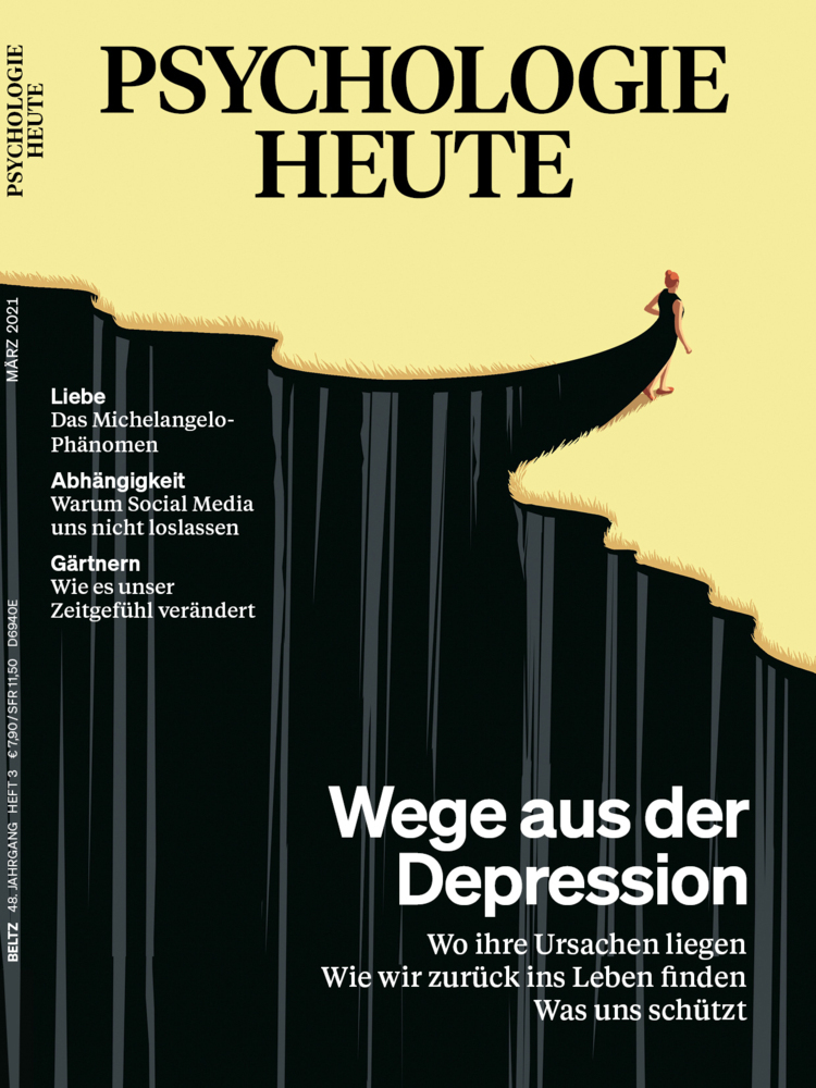 Psychologie Heute 3/2021: Wege aus der Depression main product photo