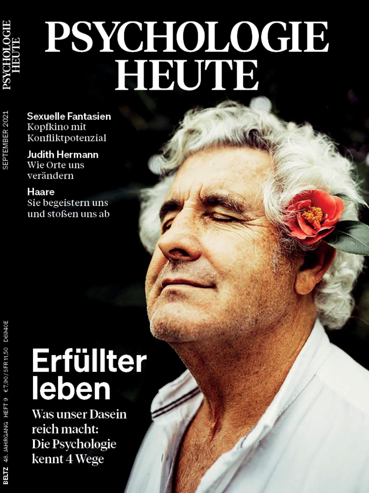 Psychologie Heute 9/2021: Erfüllter leben main product photo