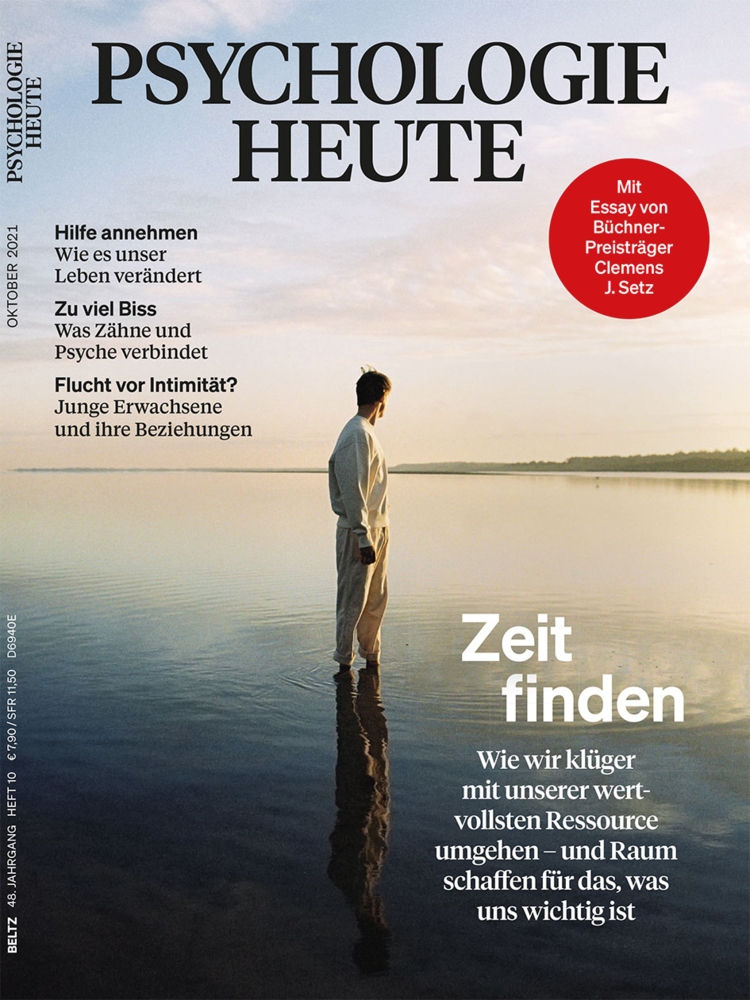 Psychologie Heute 10/2021: Zeit finden main product photo