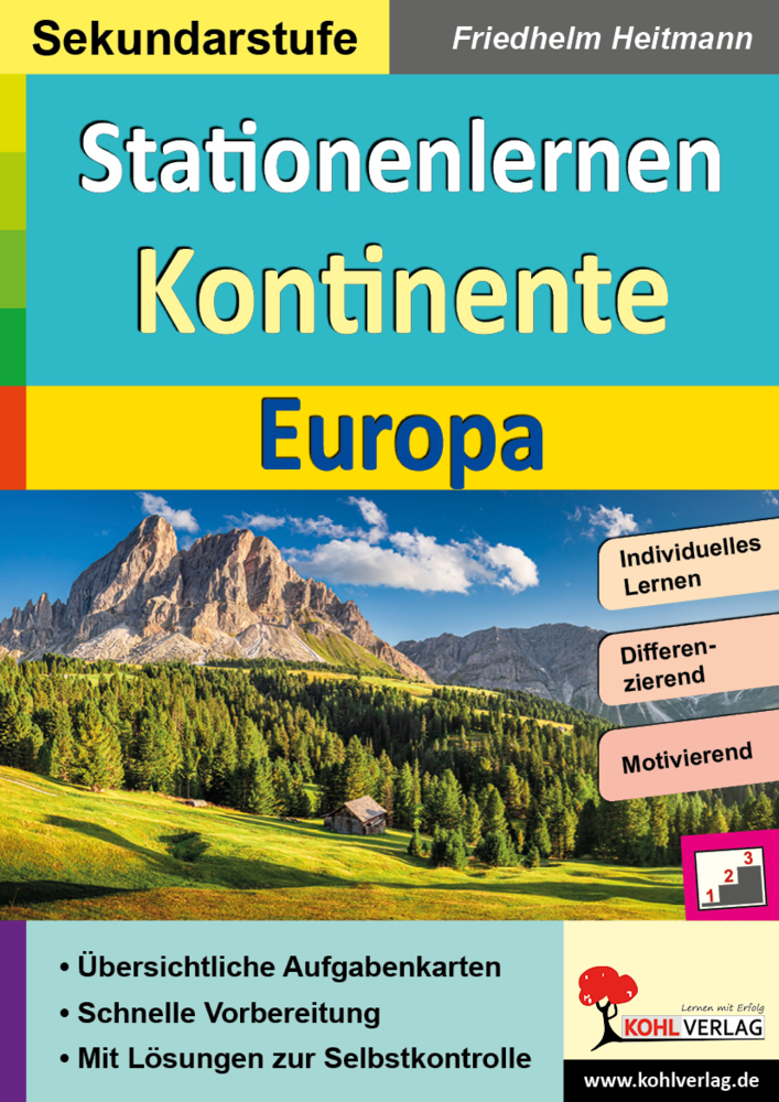 Stationenlernen Kontinente / Europa main product photo