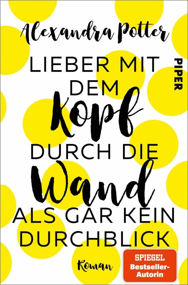 Lieber mit dem Kopf durch die Wand als gar kein Durchblick main product photo