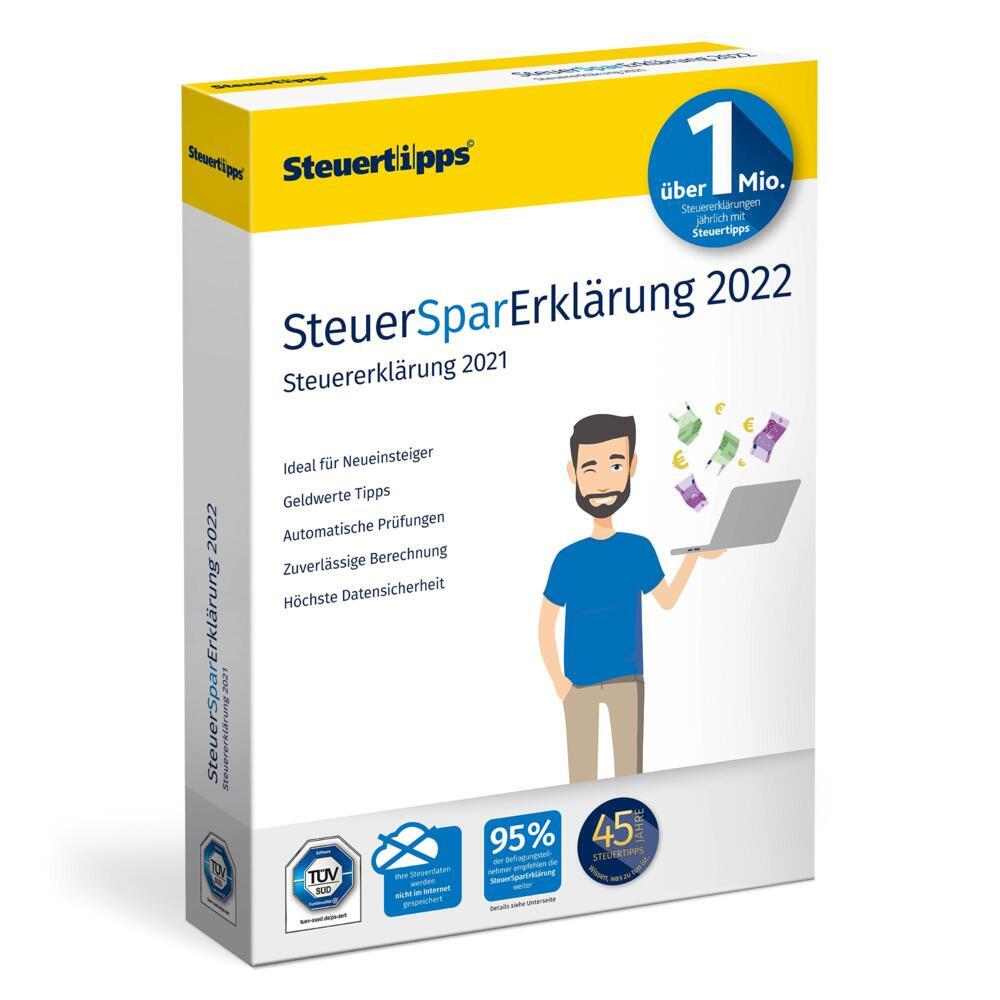 SteuerSparErklärung 2022 main product photo