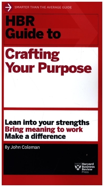 HBR Guide to Crafting Your Purpose main product photo