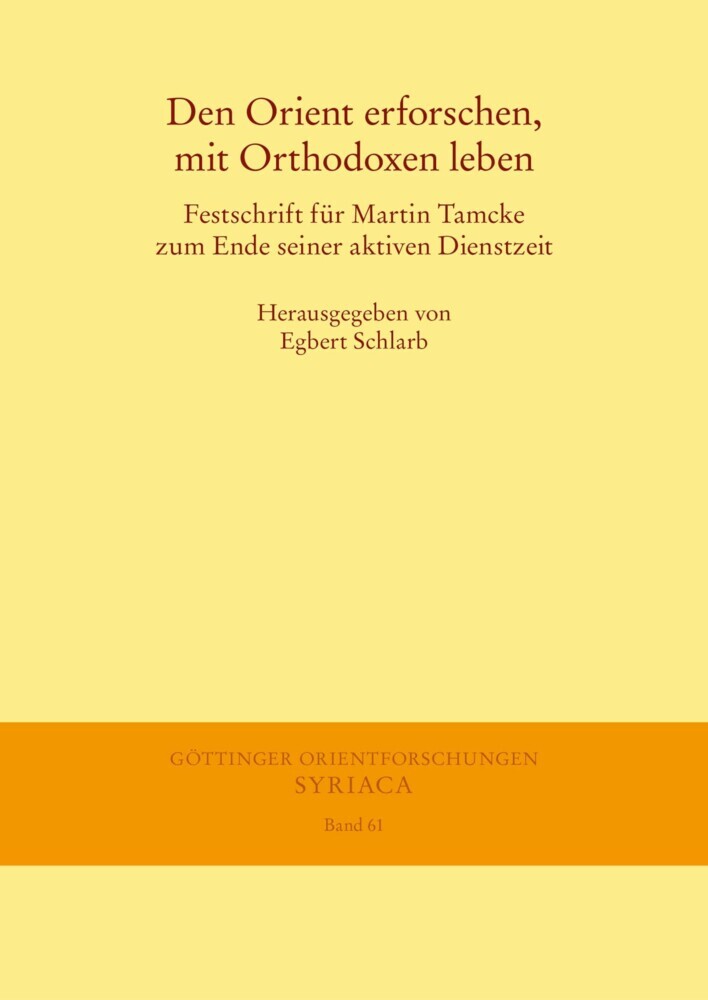 Den Orient erforschen, mit Orthodoxen leben main product photo