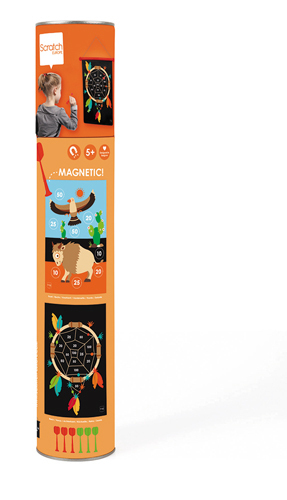 Magnet Dartspiel Indianer gross main product photo