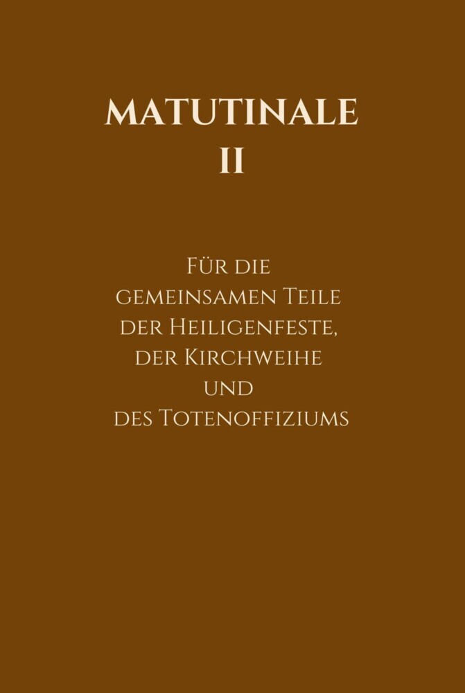 Matutinale II main product photo