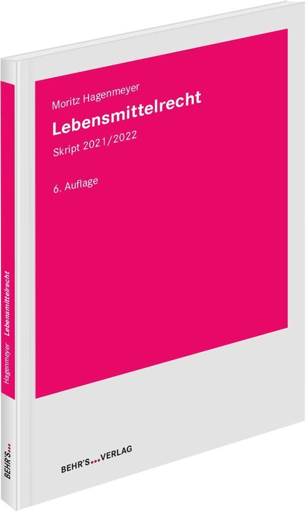Lebensmittelrecht main product photo