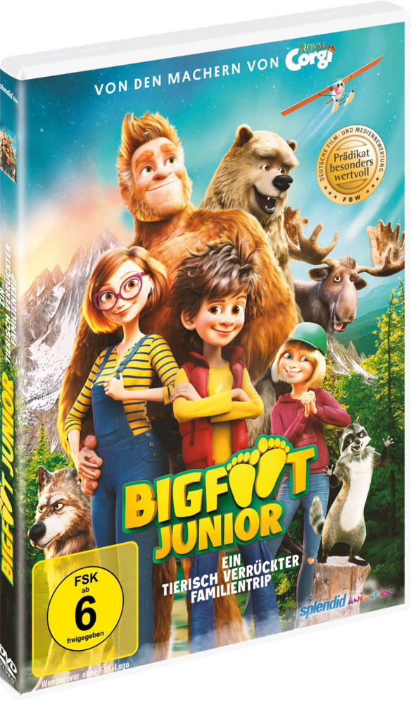 Bigfoot Junior - Ein tierisch verrückter Familientrip, 1 DVD main product photo