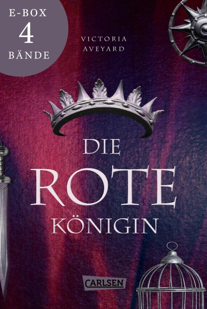 Die rote Königin: Im Kampf um ein freies Leben und die Liebe - Band 1-4 der romantischen Fantasy-Serie im Sammelband! (Die Farben des Blutes) main product photo