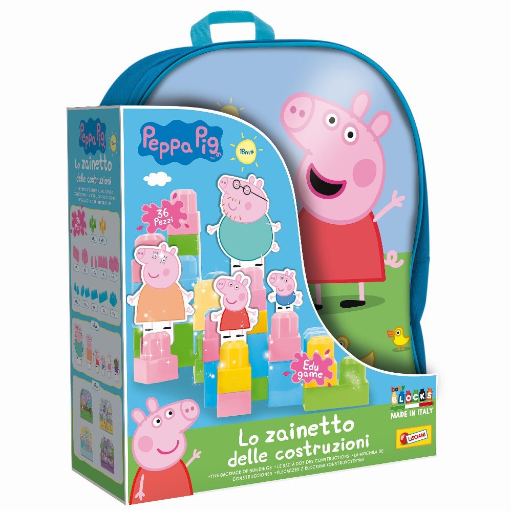 Peppa Pig Zainetto Costruzioni Baby main product photo