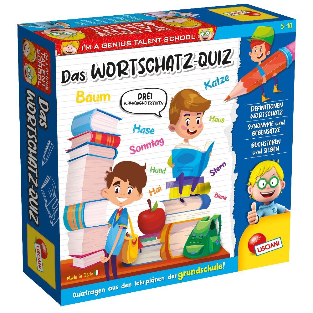 Kleines Genie Talent School - Das Wortschatz-Quiz main product photo