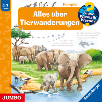 Wieso? Weshalb? Warum? Alles über Tierwanderungen, 1 Audio-CD