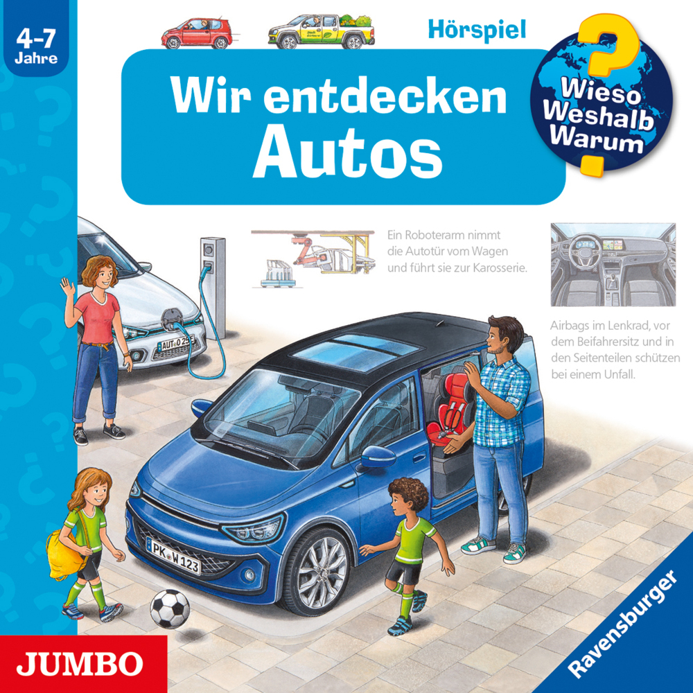 Wieso? Weshalb? Warum? Wir entdecken Autos, 1 Audio-CD main product photo