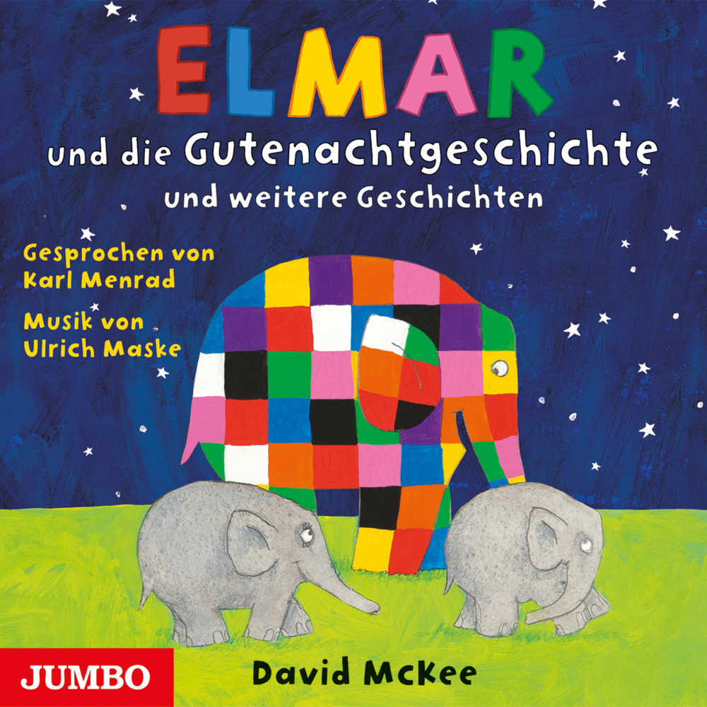 Elmar und die Gutenachtgeschichte und weitere Geschichten, Audio-CD main product photo