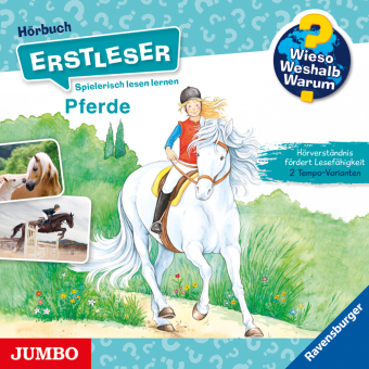 Wieso? Weshalb? Warum? Erstleser. Pferde, 1 Audio-CD