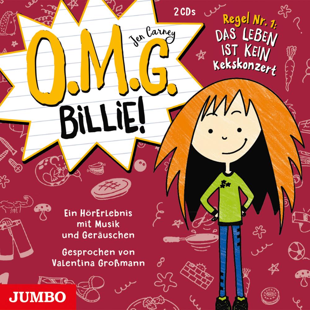 O.M.G. Billie! Regel Nr. 1: Das Leben ist kein Kekskonzert, 2 Audio-CD main product photo