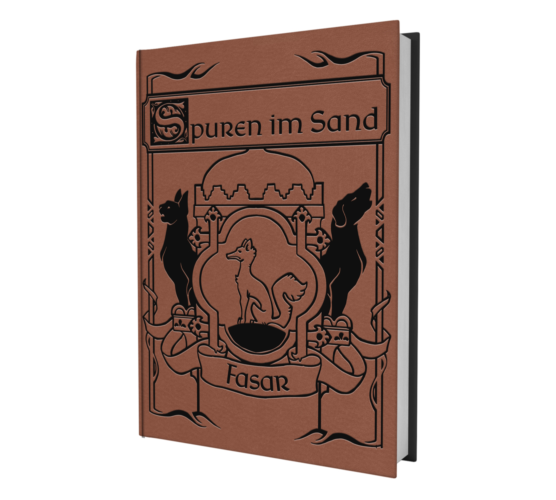 Die Schwarze Katze - Spuren im Sand (Heldenbrevier - Fasar) main product photo