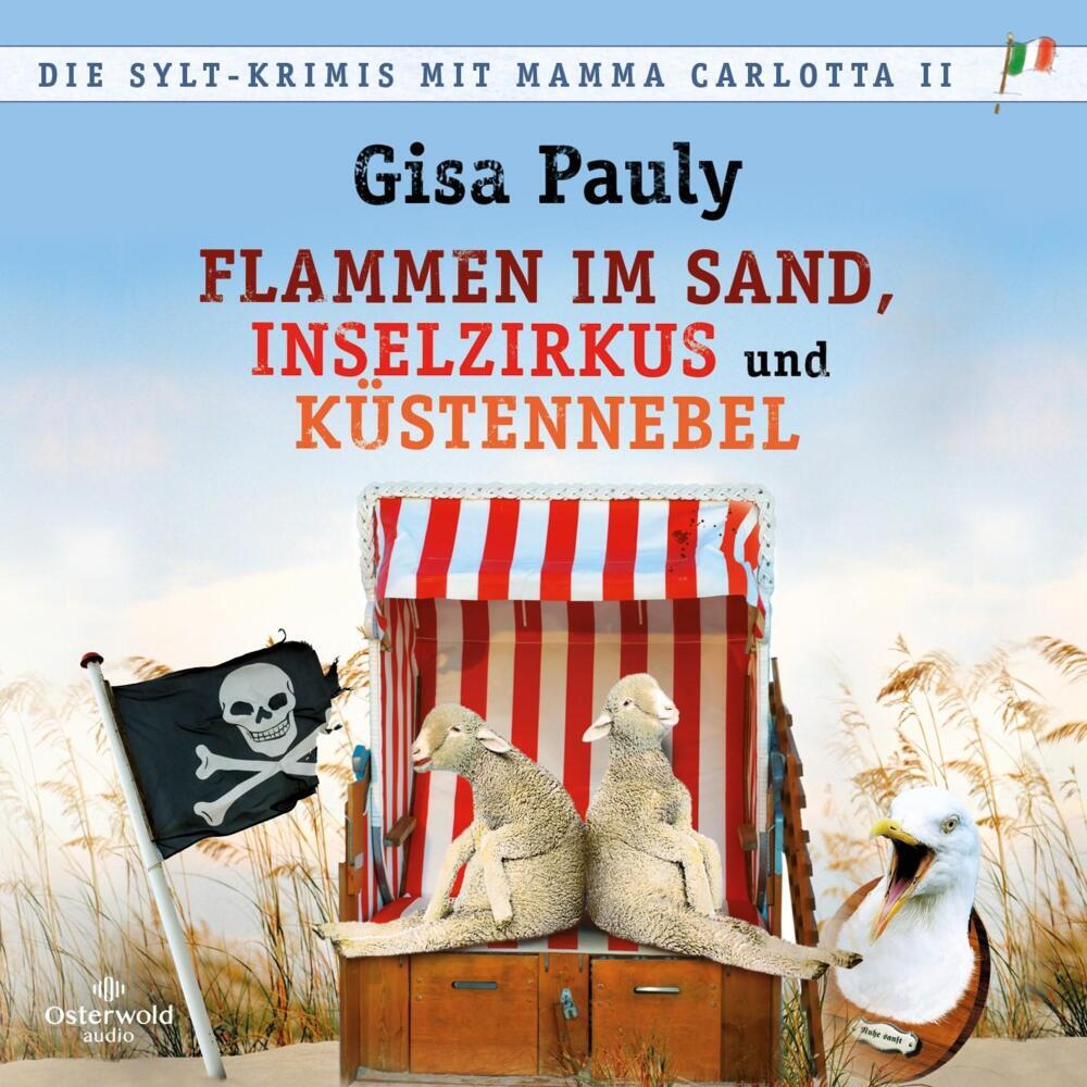 Die Sylt-Krimis mit Mamma Carlotta II, 3 Audio-CD, 3 MP3 main product photo