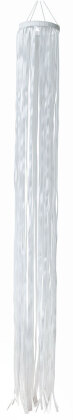 Feenwindspiel Feng Shui "White" rund groß 10x110 cm