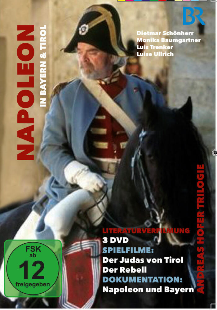 Napoleon in Bayern & Tirol/Andreas Hofer Trilogie, 3 DVD main product photo