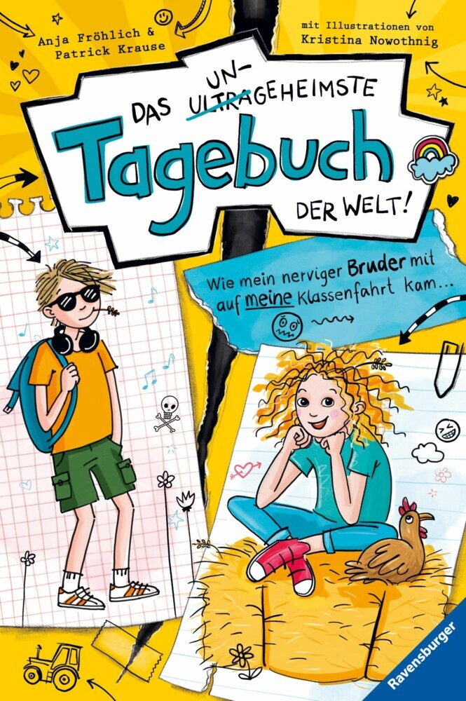 Das ungeheimste Tagebuch der Welt!, Band 3 - Wie mein nerviger Bruder mit auf meine Klassenfahrt kam ... main product photo