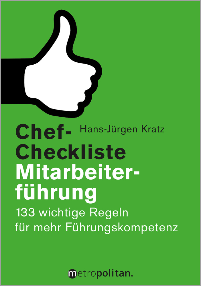 Chef-Checkliste Mitarbeiterführung main product photo