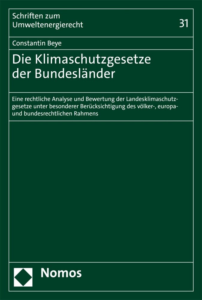 Die Klimaschutzgesetze der Bundesländer main product photo