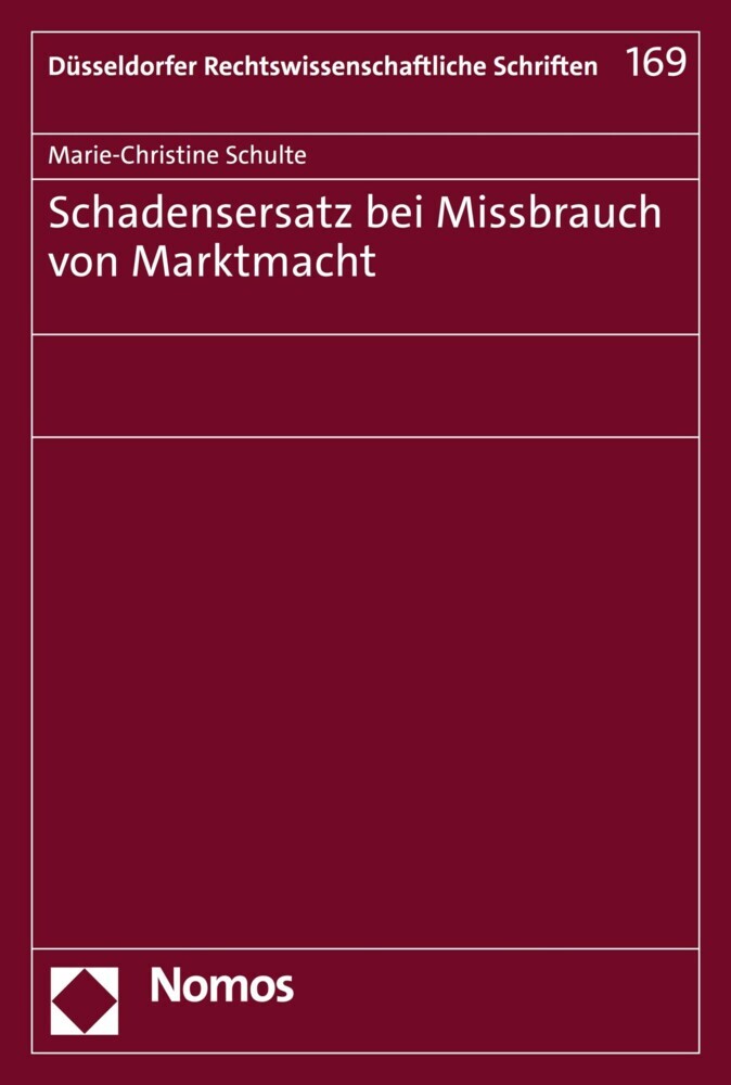 Schadensersatz bei Missbrauch von Marktmacht main product photo