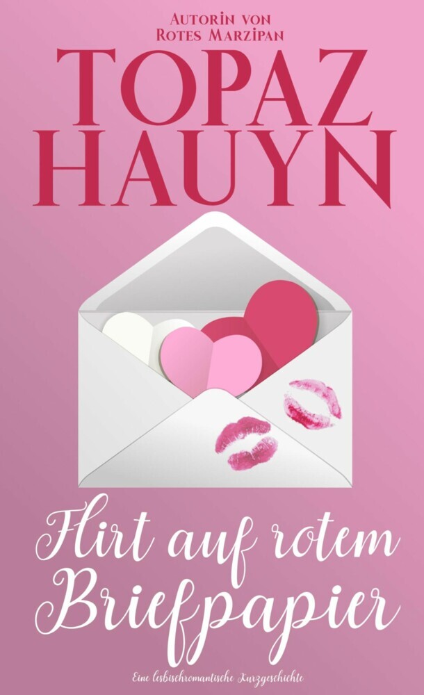 Flirt auf rotem Briefpapier main product photo