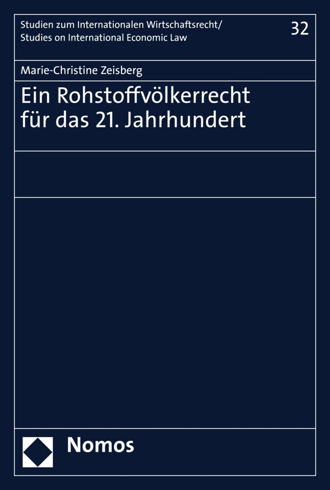 Ein Rohstoffvölkerrecht für das 21. Jahrhundert main product photo