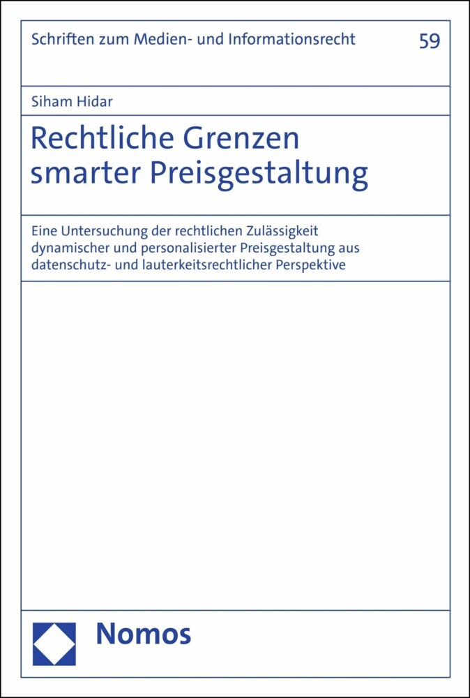 Rechtliche Grenzen smarter Preisgestaltung main product photo