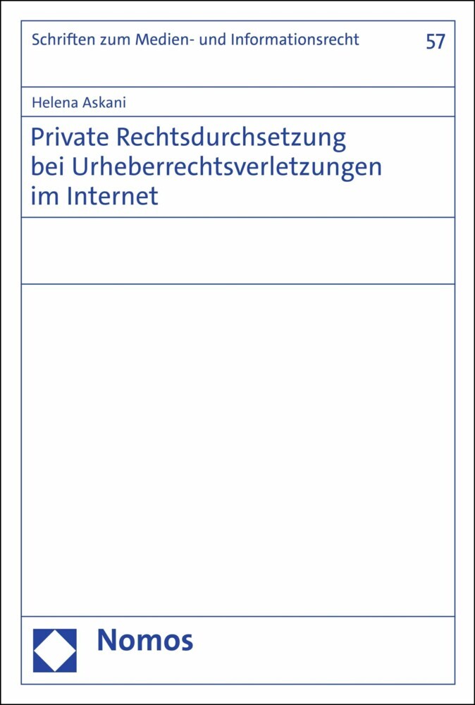 Private Rechtsdurchsetzung bei Urheberrechtsverletzungen im Internet main product photo