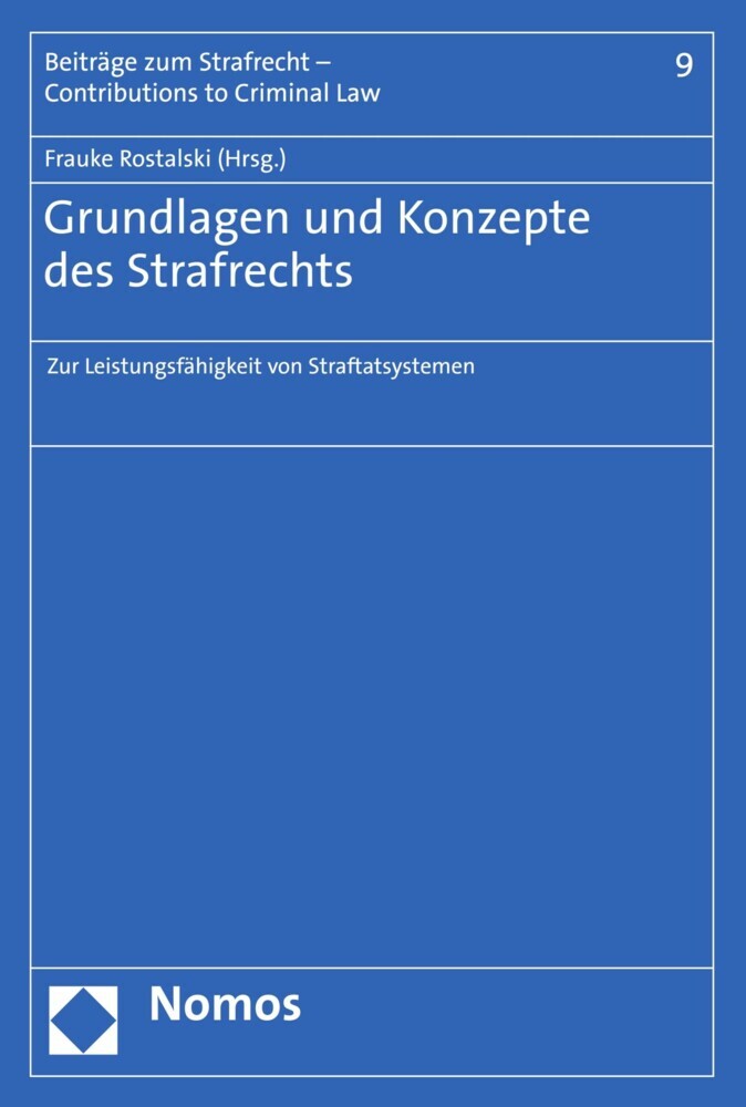 Grundlagen und Konzepte des Strafrechts main product photo