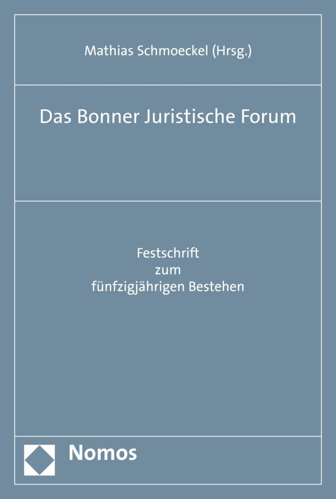 Das Bonner Juristische Forum main product photo