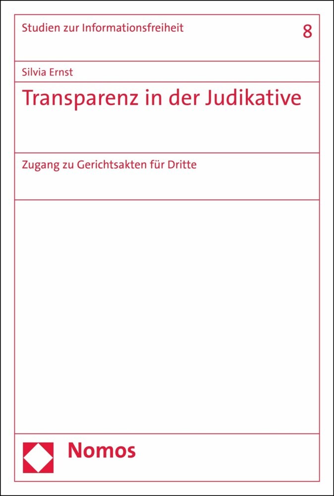 Transparenz in der Judikative main product photo