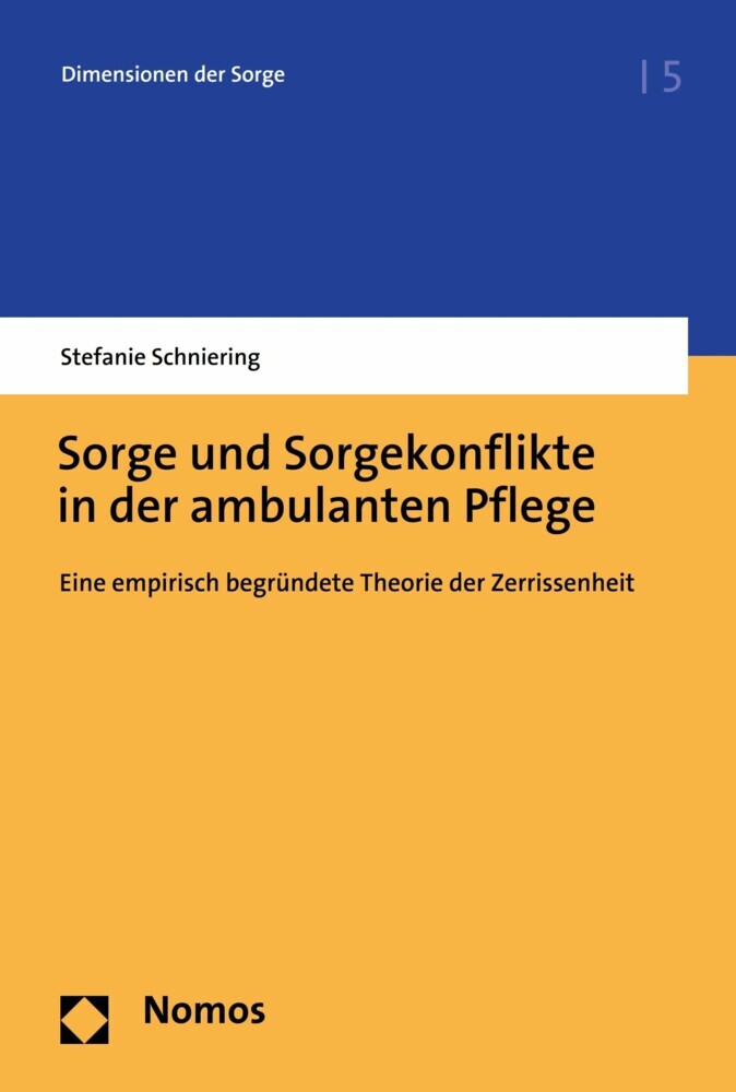 Sorge und Sorgekonflikte in der ambulanten Pflege main product photo