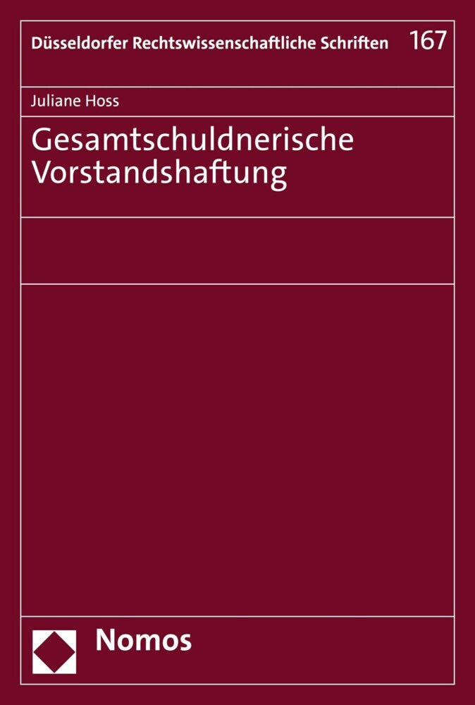 Gesamtschuldnerische Vorstandshaftung main product photo