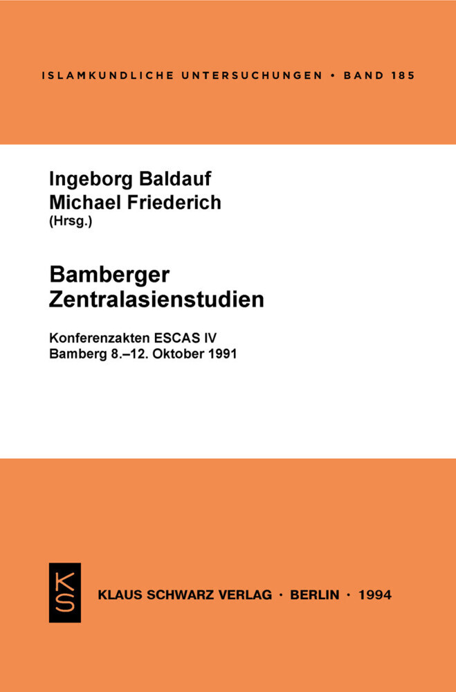 Bamberger Zentralasienstudien main product photo