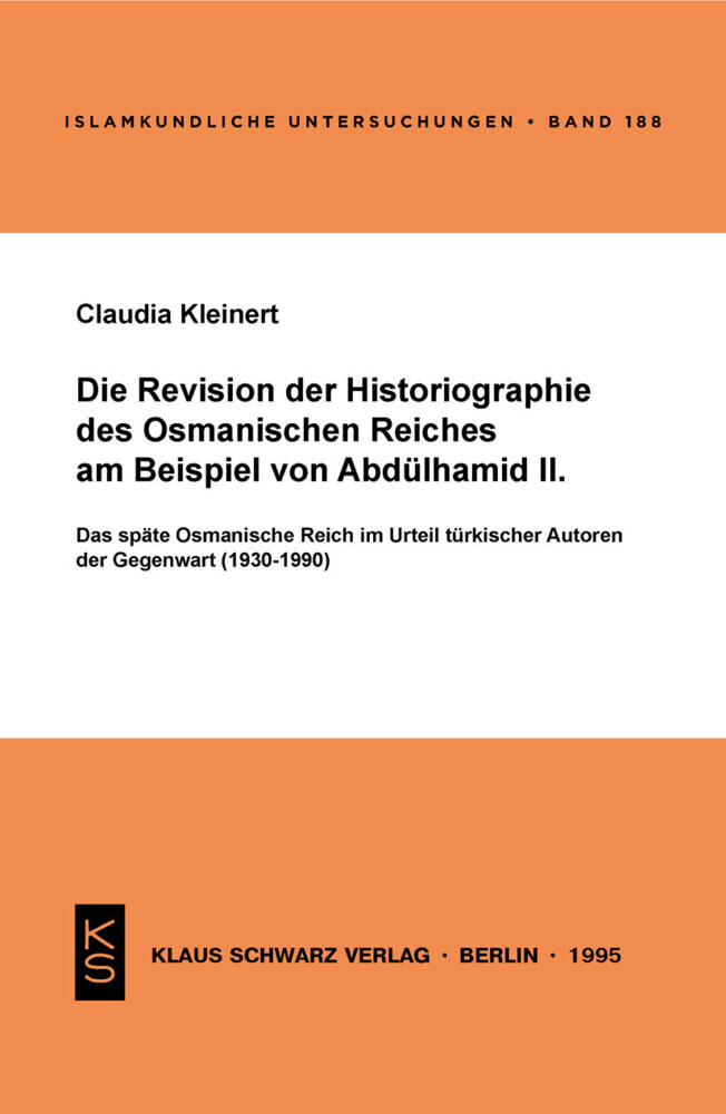 Die Revision der Historiographie des Osmanischen Reiches am Beispiel von Abdülhamid II main product photo