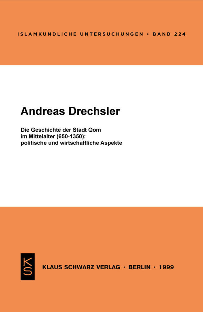 Die Geschichte der Stadt Qom im Mittelalter (650-1350) main product photo