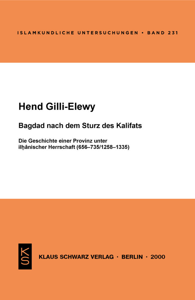 Bagdad nach dem Sturz des Kalifats main product photo