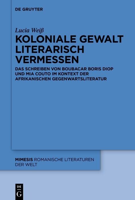 Koloniale Gewalt literarisch vermessen main product photo