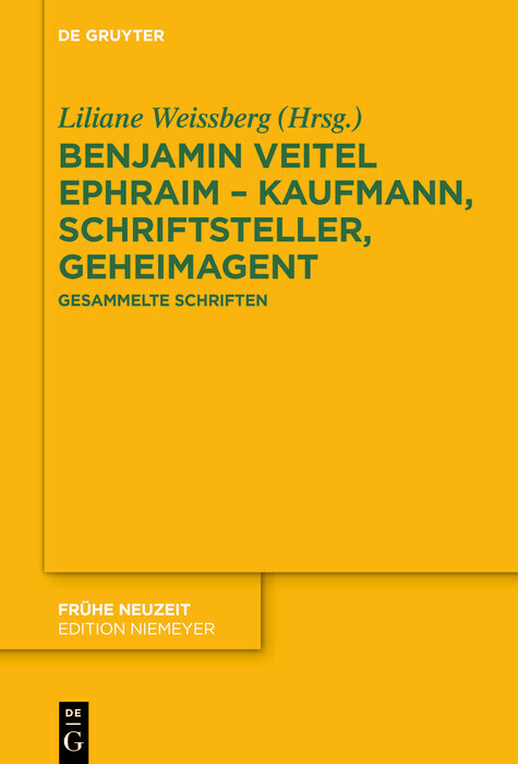 Benjamin Veitel Ephraim - Kaufmann, Schriftsteller, Geheimagent main product photo