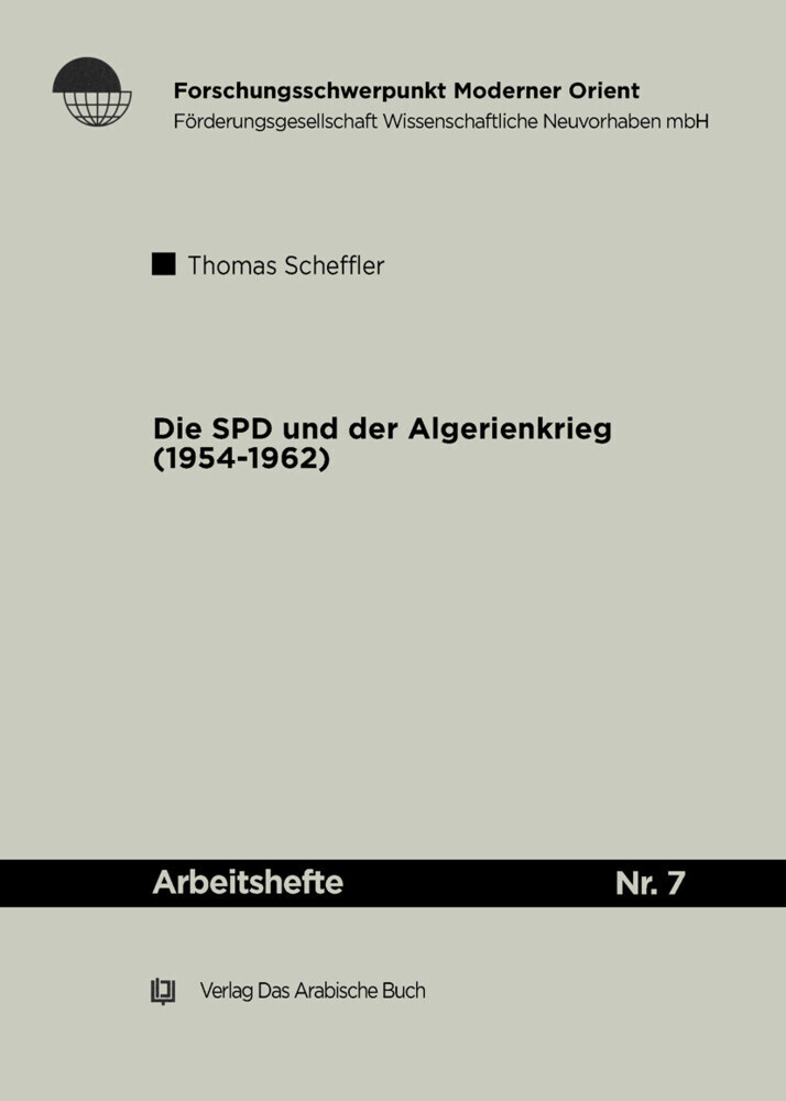 Die SPD und der Algerienkrieg 1954-1962 main product photo
