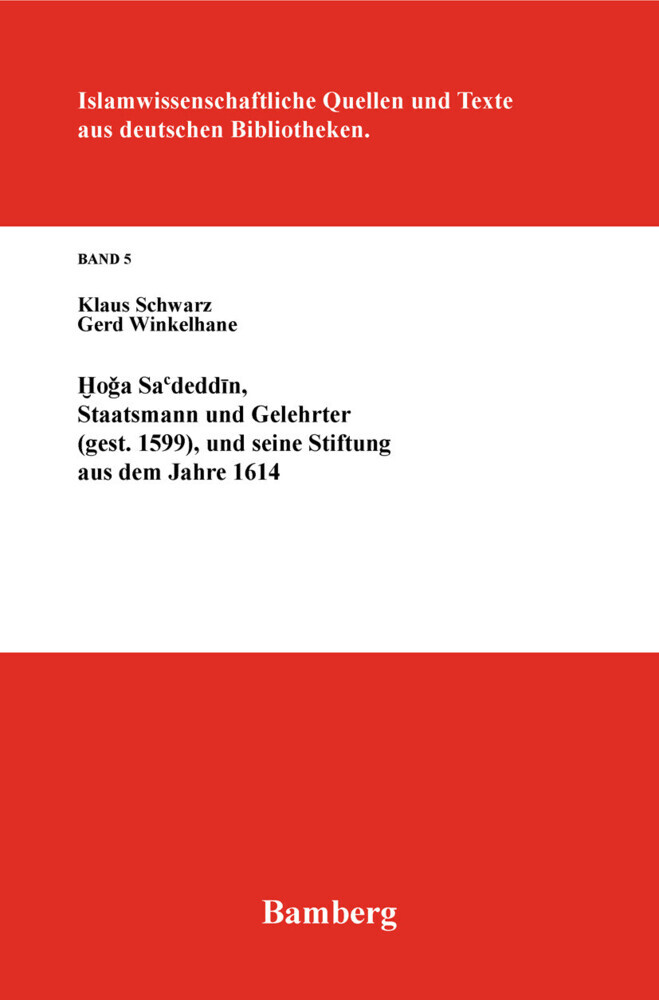 Hoga Sa'deddin, Staatsmann und Gelehrter (gest. 1599) main product photo