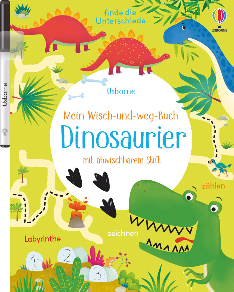 Mein Wisch-und-weg-Buch: Dinosaurier main product photo