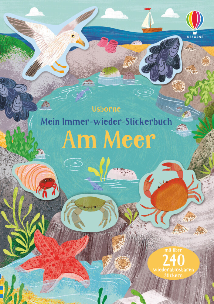 Mein Immer-wieder-Stickerbuch: Am Meer main product photo