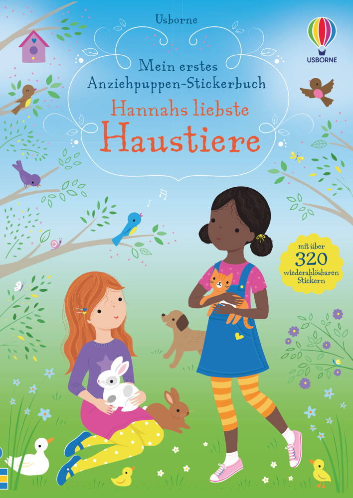 Mein erstes Anziehpuppen-Stickerbuch: Hannahs liebste Haustiere main product photo